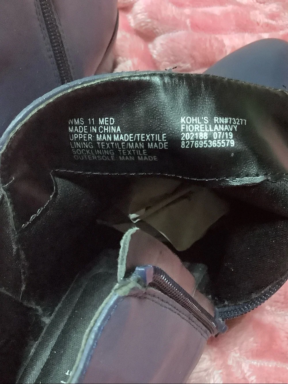 Kohl's women’s ankle Boots with Stud Trim